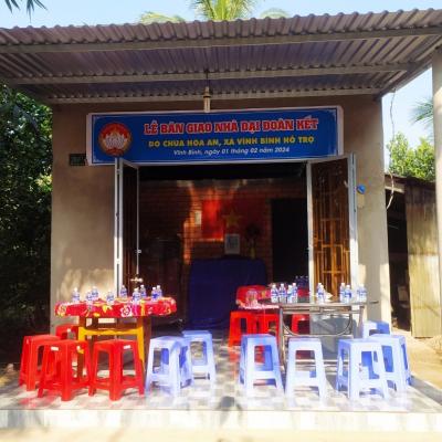 Trao nhà đại đoàn kết